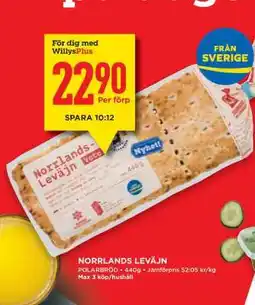Willys Norrlands leväjn erbjuda
