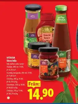 Lidl VITASIA Såser/olja erbjuda