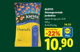 Lidl ALESTO Honungsrostade jordnötter erbjuda