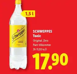 Lidl SCHWEPPES TONIC erbjuda
