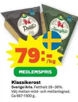 Stora Coop Klassikerost erbjuda