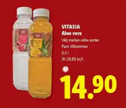 Lidl VITASIA Aloe vera erbjuda
