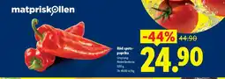 Lidl Röd spets-paprika erbjuda