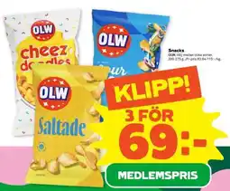 Stora Coop SNACKS erbjuda