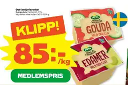 Stora Coop Ost Familjefavoriter erbjuda