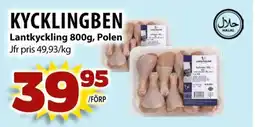 Matvärlden Tensta Lantkyckling Kycklingben erbjuda