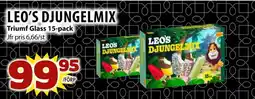 Matvärlden Tensta Triumf Glass Leo's djungelmix erbjuda