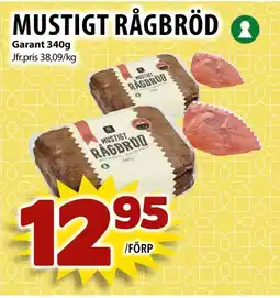Matvärlden Tensta Garant Mustigt rågbröd erbjuda