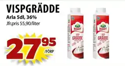 Matvärlden Tensta Arla Vispgrädde erbjuda