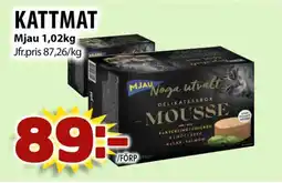 Matvärlden Tensta Mjau Kattmat erbjuda