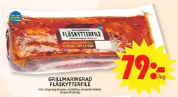 ICA Maxi Ica Grillmarinerad fläskytterfilé erbjuda