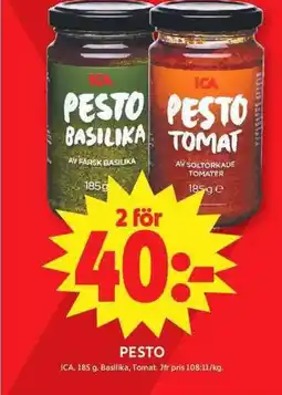 ICA Maxi Ica Pesto erbjuda