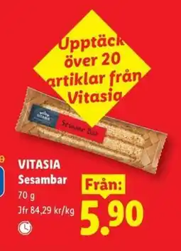 Lidl VITASIA Sesambar erbjuda