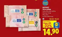 Lidl MATRIKET Skivat pålägg erbjuda