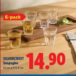 Lidl SILVERCREST Snapsglas erbjuda