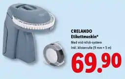 Lidl CRELANDO Etikettmaskin erbjuda