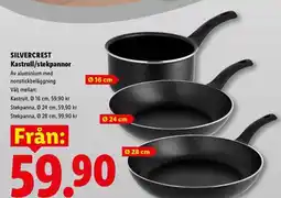 Lidl SILVERCREST Kastrull/stekpannor erbjuda