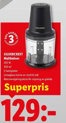 Lidl SILVERCREST Multimixer erbjuda