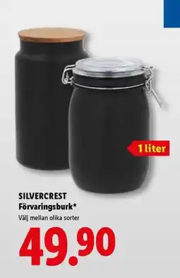 Lidl SILVERCREST Förvaringsburk erbjuda