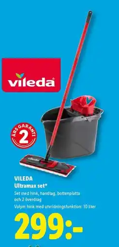 Lidl VILEDA Ultramax set erbjuda