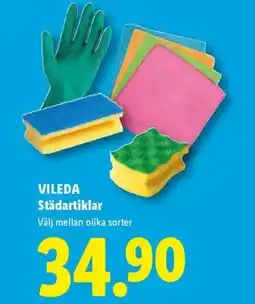 Lidl VILEDA Städartiklar erbjuda