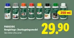 Lidl PARKSIDE Rengörings-/borttagningsmedel erbjuda