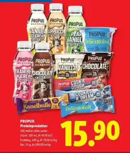 Lidl PROPUD Proteinprodukter erbjuda