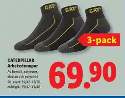 Lidl CATERPILLAR Arbetsstrumpor erbjuda
