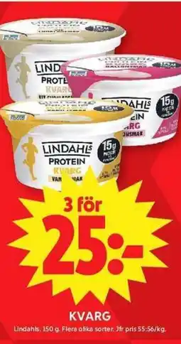 ICA Maxi Lindahls Kvarg erbjuda