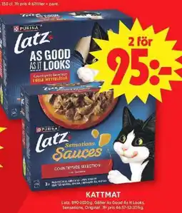 ICA Maxi Latz Kattmat erbjuda