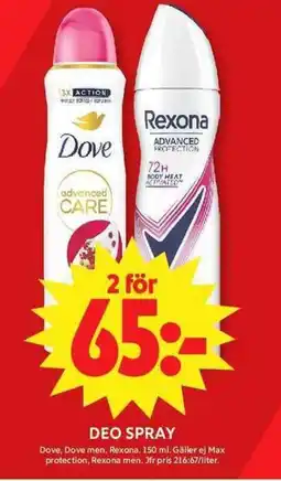 ICA Maxi Deo spray erbjuda