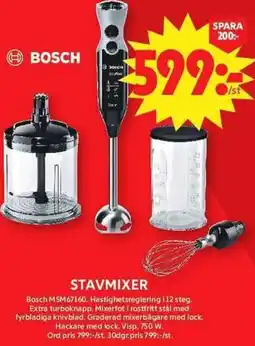 ICA Maxi BOSCH Stavmixer erbjuda