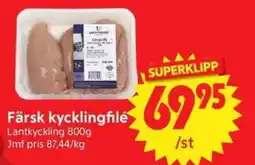 Nya Pulsen Lantkyckling Färsk kycklingfilé erbjuda