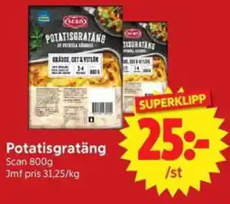 Nya Pulsen Scan Potatisgratäng erbjuda