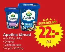 Nya Pulsen Arla Apetina tärnad erbjuda