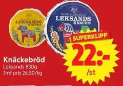 Nya Pulsen Leksands Knäckebröd erbjuda