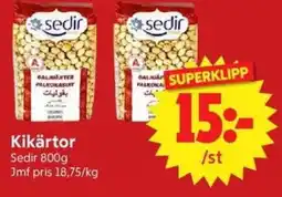 Nya Pulsen Sedir Kikärtor erbjuda