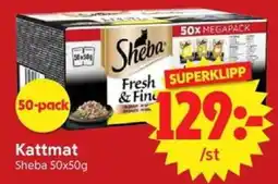 Nya Pulsen Sheba Kattmat erbjuda