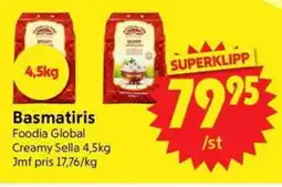 Nya Pulsen Basmatiris erbjuda