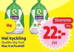 Nya Pulsen Qualiko Hel kyckling erbjuda