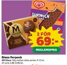 Coop Extra GB Glace Glass flerpack erbjuda