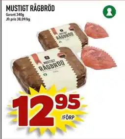 Prisma Mat Garant Mustigt rågbröd erbjuda