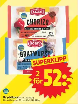 ICA Supermarket Scan Kryddkorv erbjuda