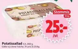 ICA Supermarket ICA Potatissallad erbjuda