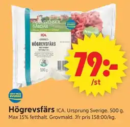 ICA Supermarket ICA Högrevsfärs erbjuda
