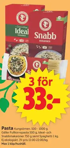 ICA Supermarket Kungsörnen Pasta erbjuda