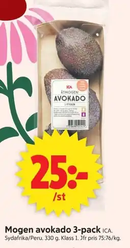ICA Supermarket ICA Mogen avokado 3-pack erbjuda