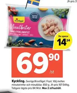 Coop Extra Kyckling erbjuda