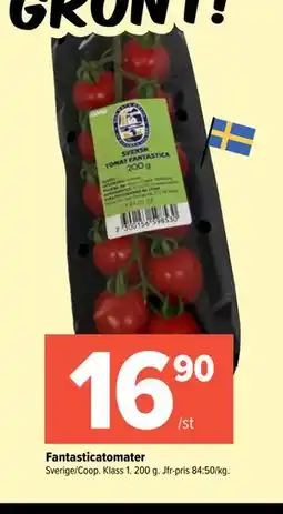 Coop Extra Fantasticatomater erbjuda