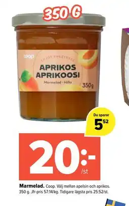 Coop Extra Marmelad erbjuda